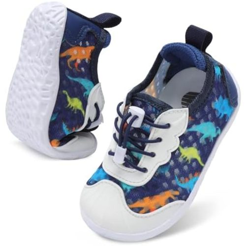 BARERUN Toddler Water Shoes Barefoot Kids Water Shoes Boys Girls Aqua Socks Quick-Dry Breathable Toddler Sandals Slip on Indoor Outdoor Walking Shoes for Beach Swim Pool