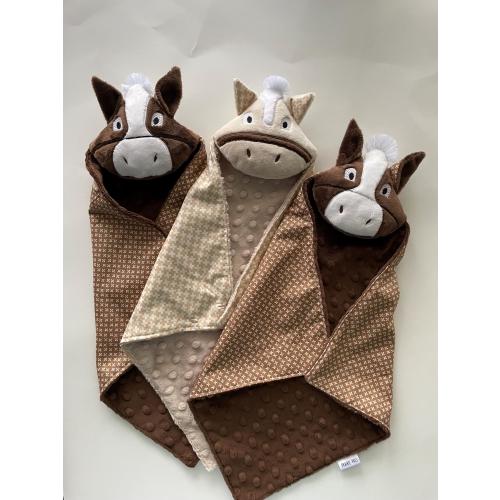 Horse, Horse Lovey, Cowboy Nursery, Security Blanket