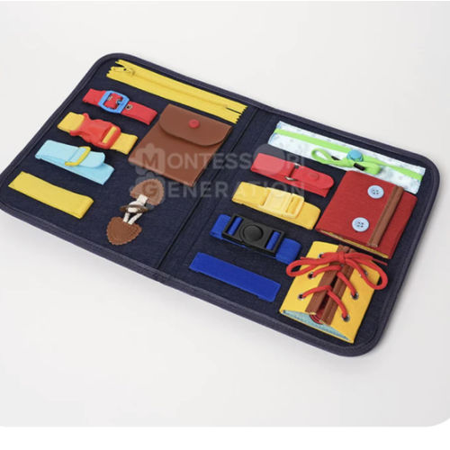 Buy Montessori Soft Felt Busy Board Online I Montessori Generation