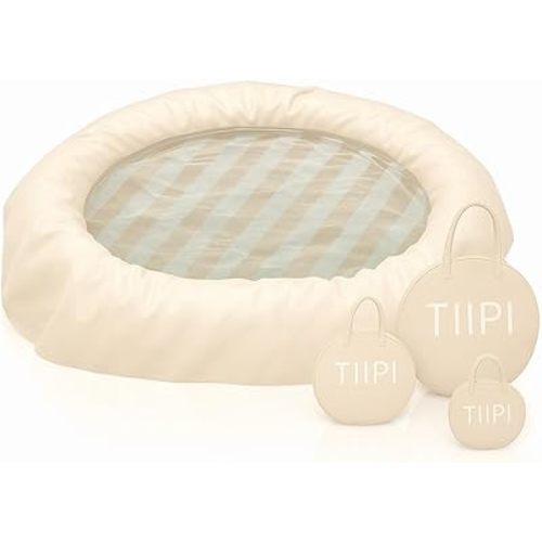Beach Pool- Kiddie Pool - 3 Water Filling Bags- 1 Large and 2 Small- Todler Baby Beach Pool- Beach Toys (Sand)