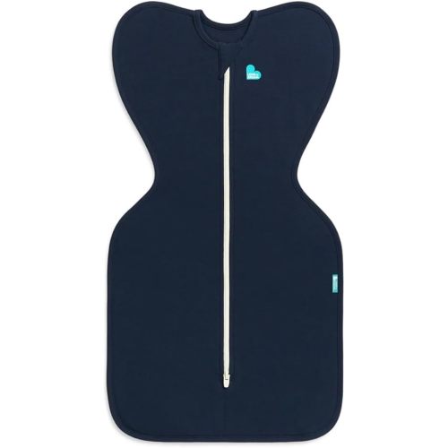 Love to Dream Swaddle UP, Baby Sleep Sack, Self-Soothing Swaddles for Newborns, Get Longer Sleep, Snug Fit Helps Calm Startle Reflex, New Born Essentials for Baby, 1.0 TOG, 13-19 lbs, Navy
