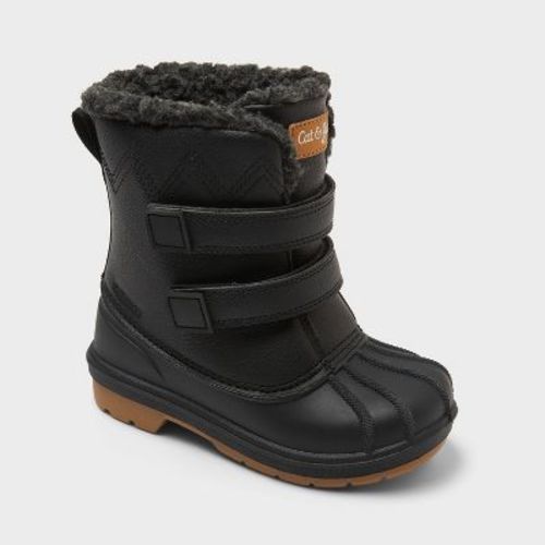 Toddler Denver 2.0 Waterproof Winter Snow Boots - Cat & Jack™ Black 6T