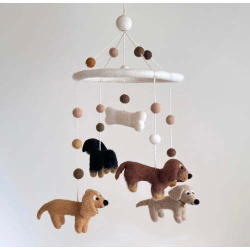 Dachshund Baby Mobile - Doxies