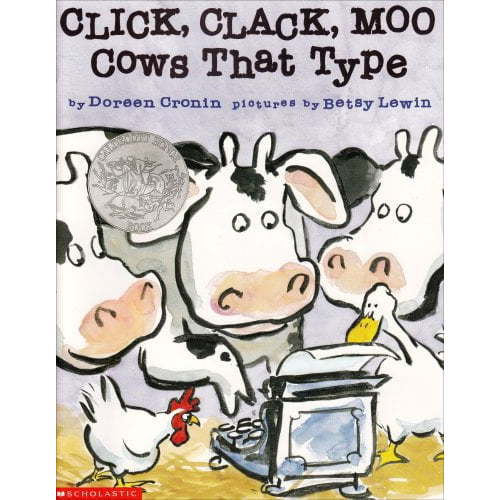 Pre-Owned Click, Clack, Moo: Cows That Type, 9780439216487, 0439216486, Paperback,