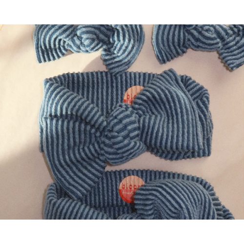 Ocean Wavy Ribbed Tie On Headwrap – Bloom Headwraps
