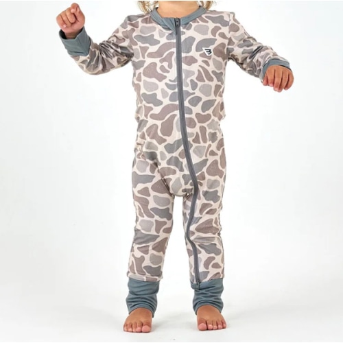 Baby Zip Up - Classic Deer Camo – BURLEBO