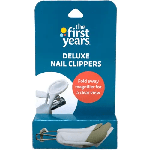 The First Years, Deluxe Baby Nail Clipper with Magnifier, 1 Pack