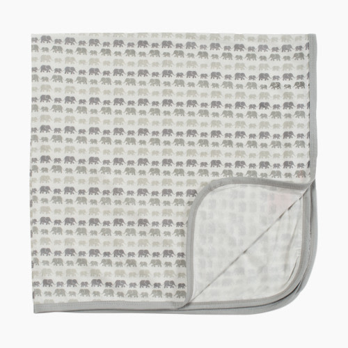 Magnetic Me Modal Reversible Blanket - Grey Elephants