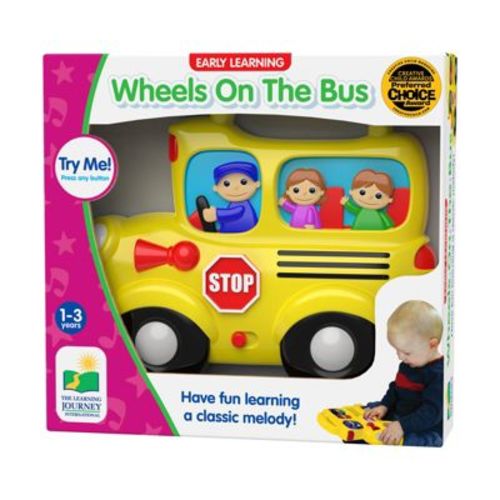 The Learning Journey International Early Learning - Wheels on the Bus Electronic Game