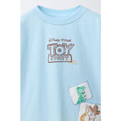 TOY STORY © DISNEY PIXAR PATCHES T-SHIRT - Sky blue | ZARA United States