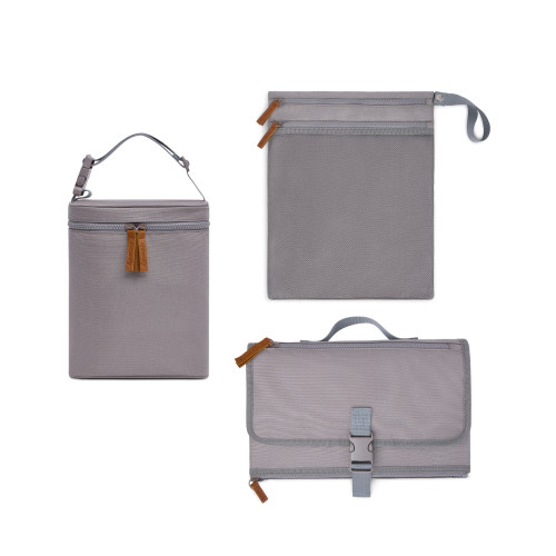 Sprucely Travel Essentials Bundle - Grey