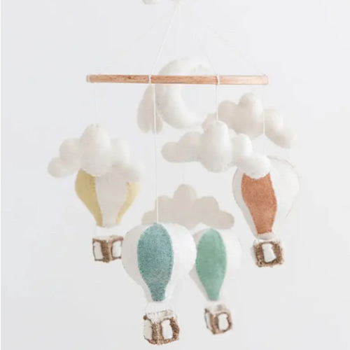 Hot Air Balloon Crib Mobile