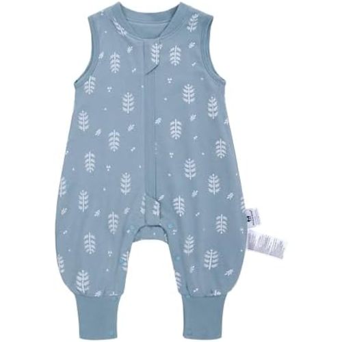 Miracle Baby Toddler Sleep Sack with Feet, 1.0 TOG Wearable Blanket Baby with Legs Sleeveless Baby Sleeping Bag for Walker
