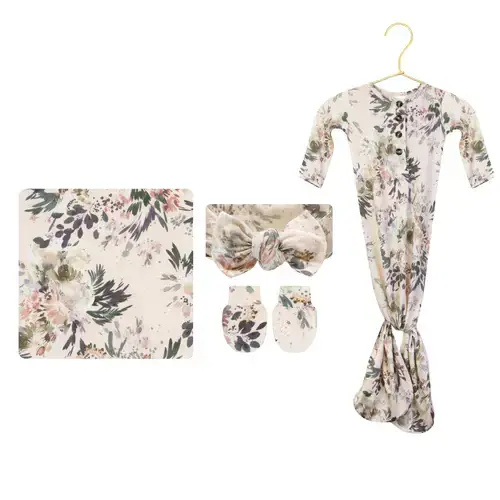 Hazel Newborn Headband Bundle (Gown)