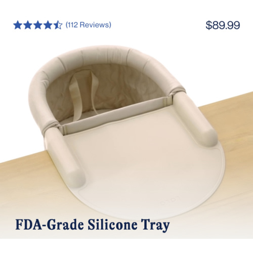 The Hook-On Chair - Oatmeal