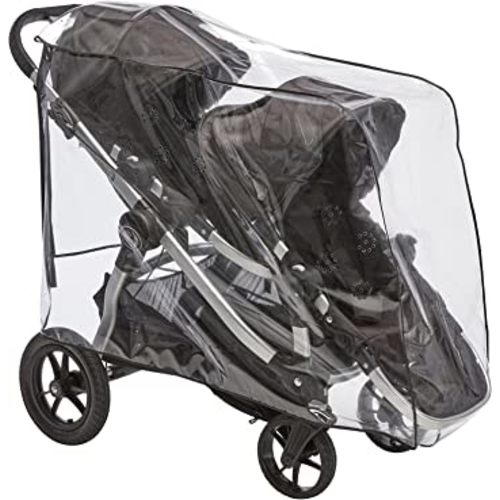 SASHA'S Rain and Wind Cover for Baby Jogger City Select Double Stroller (Stroller not Included) Made in USA