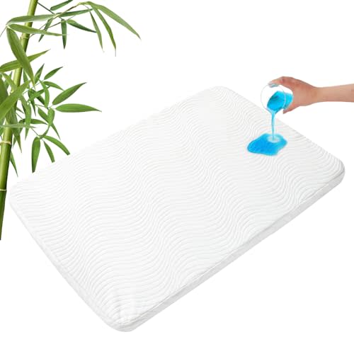 Pack and Play Mattress 38" x 26" x 1", Pack N Play Mattress Topper Pad with Removable and Washable Cover, Waterproof Playard Pad for Baby & Toddlers