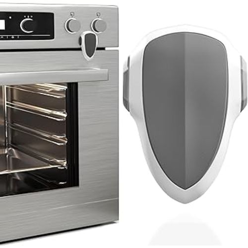 Oven Lock Child Safety, 1 Pack, Oven Door Lock Child Safety, Oven Baby Proofing, Heat-Resistant, Durable & Easy to Install Oven Safety Locks for Toddlers, Baby Proof Oven (White)