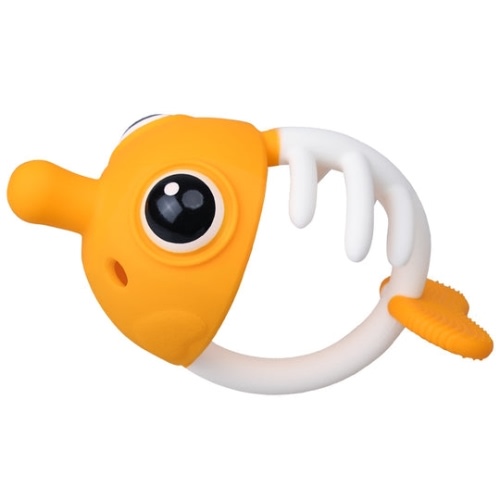 Mombella 3-in-one Clownfish Soothing & Pop Fidget Sensory Teether Toy – mombella