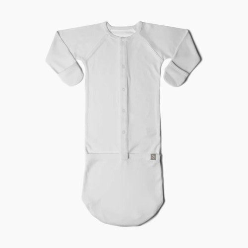 Goumi Kids Organic Cotton Gown - Desert Mist, NB