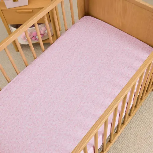 Heirloom Rosie Pink Ditsy Floral Jersey Fitted Sheets Pack of 2 | Adairs