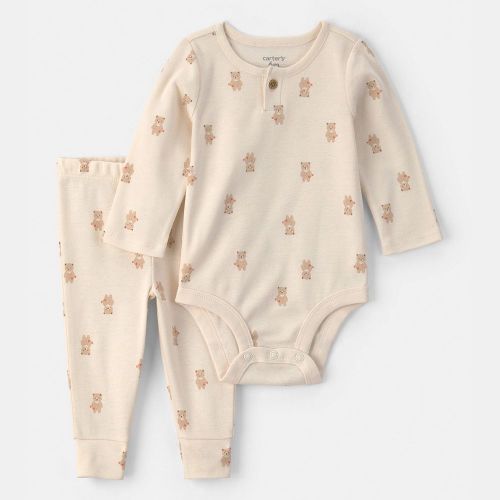 Baby Carter's 2-Piece Bear Bodysuit & Pant Set