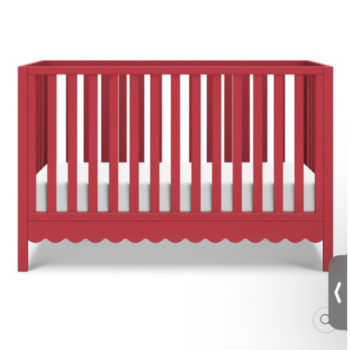 Sammy Scallop 4-in-1 Convertible Crib