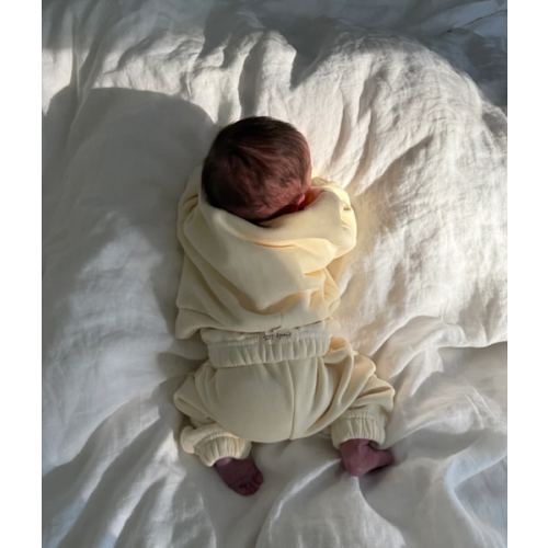 Warm Tracksuit - Butter Yellow – Purely Little