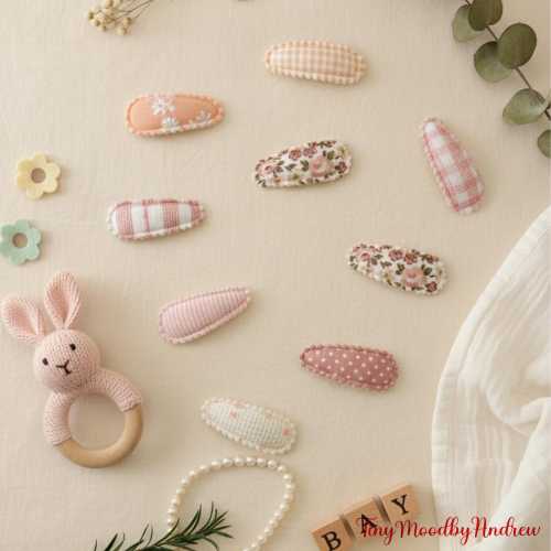 Baby Mini Snap Clips, Toddler Snap Clips, Baby Fringe Clips, First Hair Clips, Toddler Hair Clips, Baby Hair Clips, Tiny Snap Clips