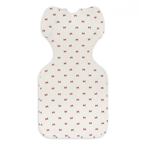 Swaddle Up™ Transition Bag 1.0 TOG Cotton Cream Bows – Love to Dream US