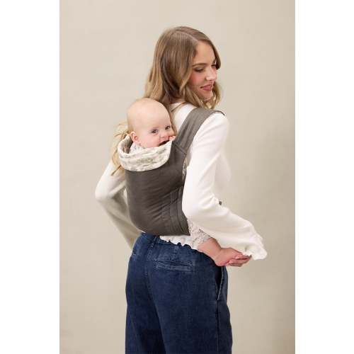 Charcoal Toile Buckle Carrier