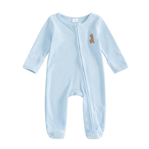 Rourufy Newborn St Patricks Day Baby Boy Outfit Irish Onesie Footie Romper Infant Jumpsuit Cute Spring Clothes With Hat