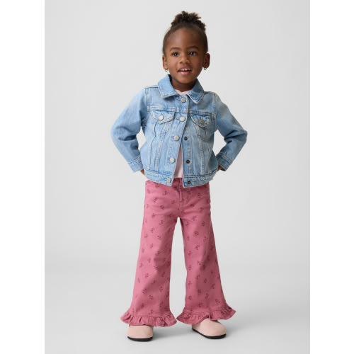 Baby & Toddler Ruffle-Hem Stride Jeans