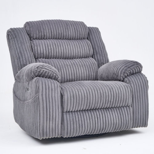 Latitude Run® 41.8'' Wide Extra Large Power Lift Recliner Chair With Heat & Massage & Reviews | Wayfair