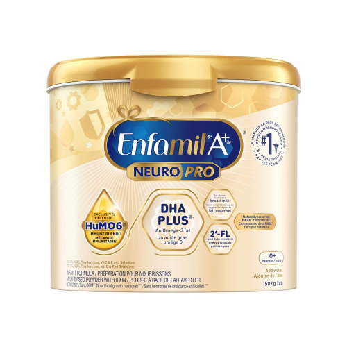 Enfamil A+ NeuroPro™, Baby Formula, 0-12 months, Powder Tub, 587g