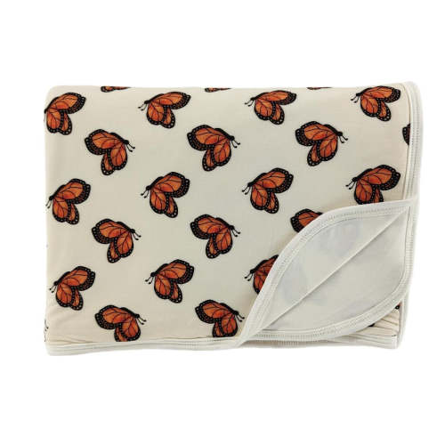 Butterfly Breeze Bamboo Blanket