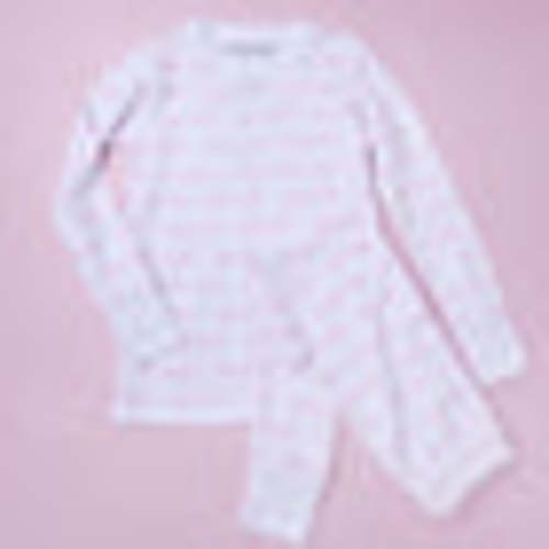 Magnolia Baby Girl Big Sister Print Long Pajamas
