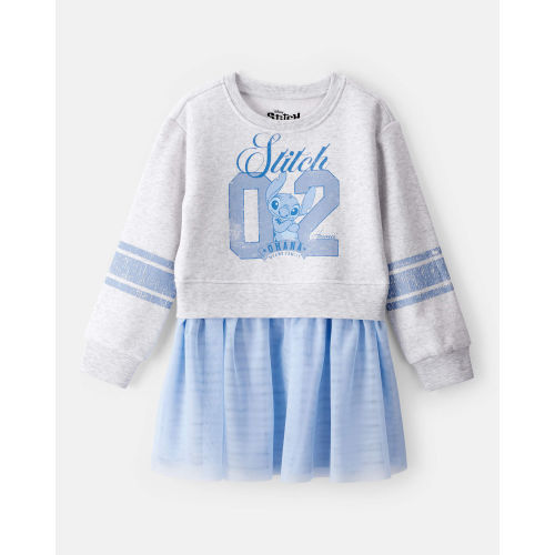 Girls Disney© Lilo & Stitch Long-Sleeve Dress - Blue - Carter's | Carter's