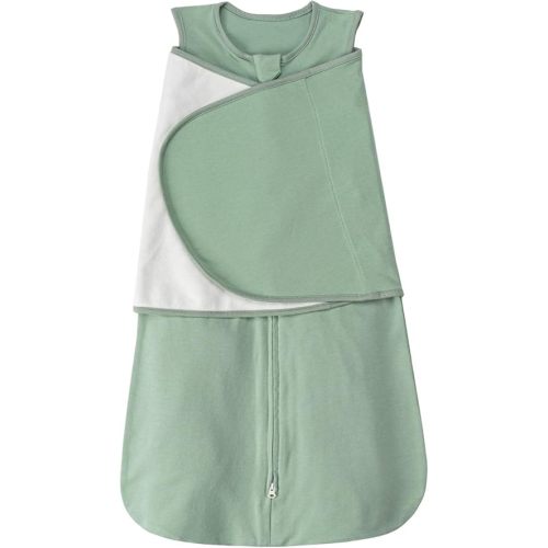 ZIGJOY Sleep Sack Swaddle 1.0 TOG Baby Wearable Blanket 100% Cotton Baby Swaddle Blanket for Newborns