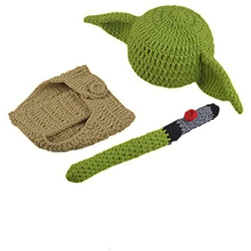 Pinbo® Newborn Baby Crochet Photography Prop Hat Cover Diaper Costume