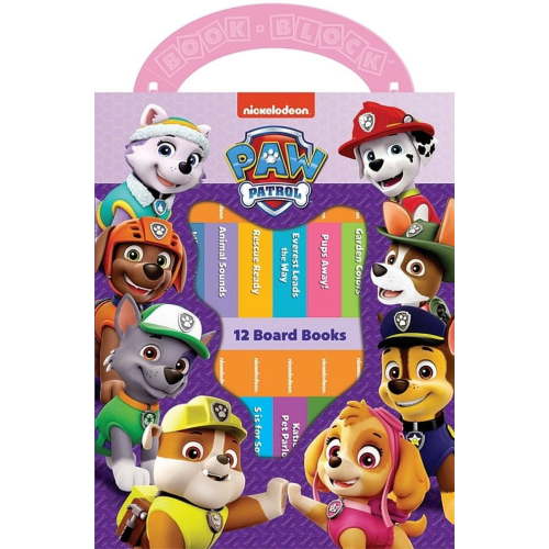 Nickelodeon - Paw Patrol - Book Block My First Library 12-Book Set - PI Kids