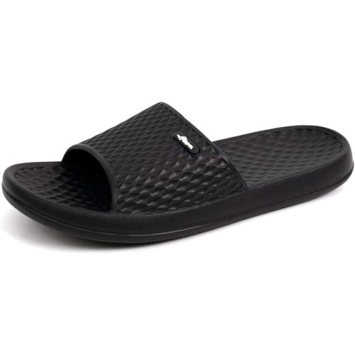 FUNKYMONKEY Womens Bathroom Shower Slippers Indoor Home Beach Non Slip Sandal