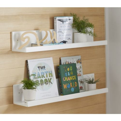 Pop Color Kids Wall Shelf | Pottery Barn Kids - White