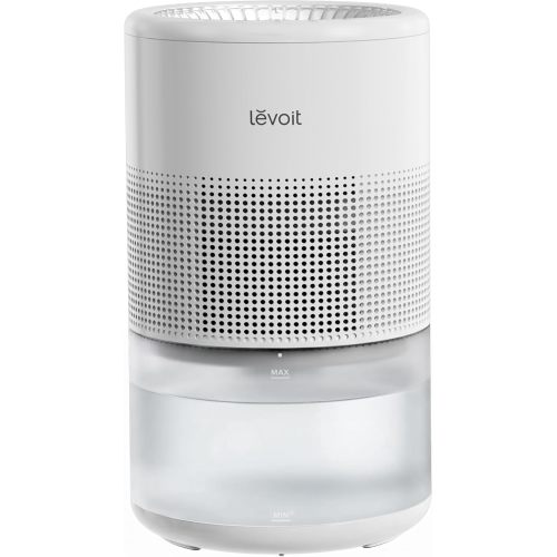 Levoit Evaporative Humidifiers for Bedroom Large Room, Reusable Filter | 4.5L Tank Up to 600ft2, 19dB for Baby, Auto Humidity Balance, No White Dust, Self-Clean & Dishwasher Safe, Superior Studio