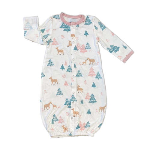 Bamboo Converter Gown (Deer Forest Print) – https://silkberrybaby.com/