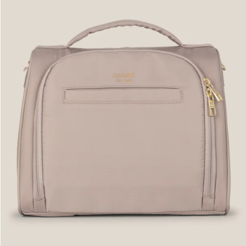 JuJuBe Signature Insulated Washable Lunch Bottle Bag - Taupe