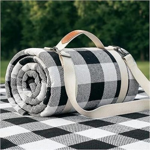 Waterproof Picnic Blanket Outdoor Camping Beach Mat Extra Large Foldable Car Essential Roadtrip Gadget Rv Accessories Glamping Tent Gear Must Haves Hiking Stuff Backpacking Necessities Gift