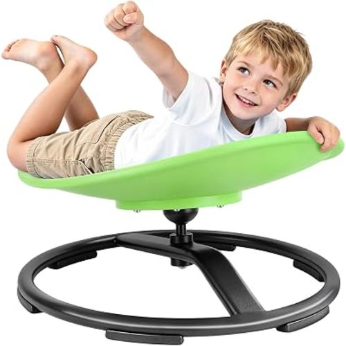 Pterying 21" L × 19" W Large Size Spinning Chair for Autistic Kids, Ages 3+