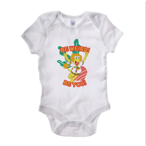 Be Weird! Be You! Fraggle Rock Baby Grow – shop.Henson.com