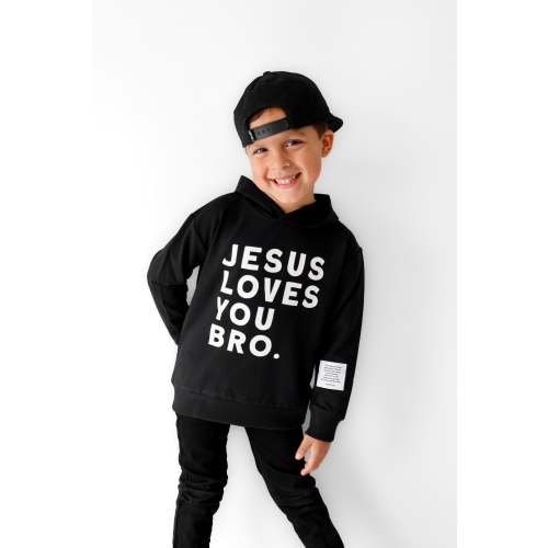Jesus Loves You Bro Hoodie